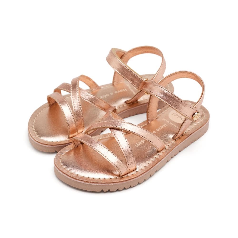 GIOSEPPO Tolland Girls Flat Sandals, Rose Gold, 10.5 UK Child