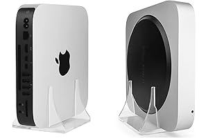 Desktop Stand for Apple Mac Mini 2010-2023 M1,M2,M2 Pro Chip Acrylic Vertical...