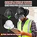 Hard Hat Sun Shade Visor Compatible with KLEIN TOOLS Full Brim Hard Hat, Sun Protection and Reduce Glare for Construction, Roofing, Landscaping and Outdoor Work, Lightweight, Unisex Fit