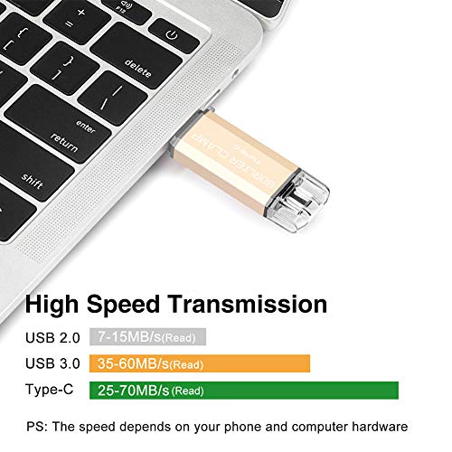 Clé USB 3.0 de type C pour libérer l'espace de votre smartphone