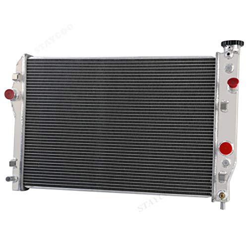 STAYCOO 3 Row All Aluminum Radiator for 1993-2002 Chevy Camaro Z28 /Z28 SS& Pontiac Firebird Formula/Trans Am Multiple Models