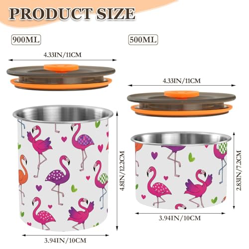 Bote Hermético para Café DOMIKING Acero Inoxidable 900ml miniatura 2