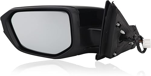 Espejo de visión lateral del conductor compatible con Honda Civic Power 2016-2021, espejo lateral Civic izquierdo de repuesto # 76258TBAC02ZA, 5