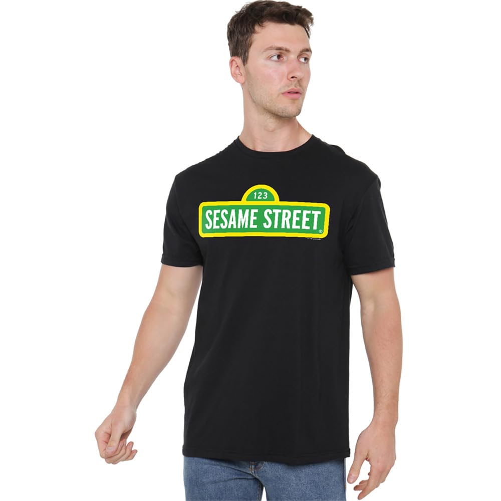 Sesame Street T-Shirt - Black - XXXL