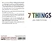 Moments With The Book 7 Things You Need to Know (Gospel Tract - Packet of 100 - KJV)