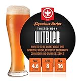 BrewDemon 1 Gal. Twisted Monk Witbier Beer Recipe Kit - Makes a Wicked-Good 4.6% ABV Batch of Craft