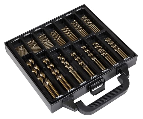 Drill Bit Set HSS Cobalt Fully Ground 99pc