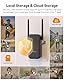 Imou 4MP Panoramic Doorbell DB3 KIT, Video-Türklingel 2K+ WiFi mit Klingel, 4MP Nachtsicht 5m, KI-Paketerkennung App-Benachrichtigung, Kopf-zu-Fuß Panoramablick, Zwei-Wege-Audio