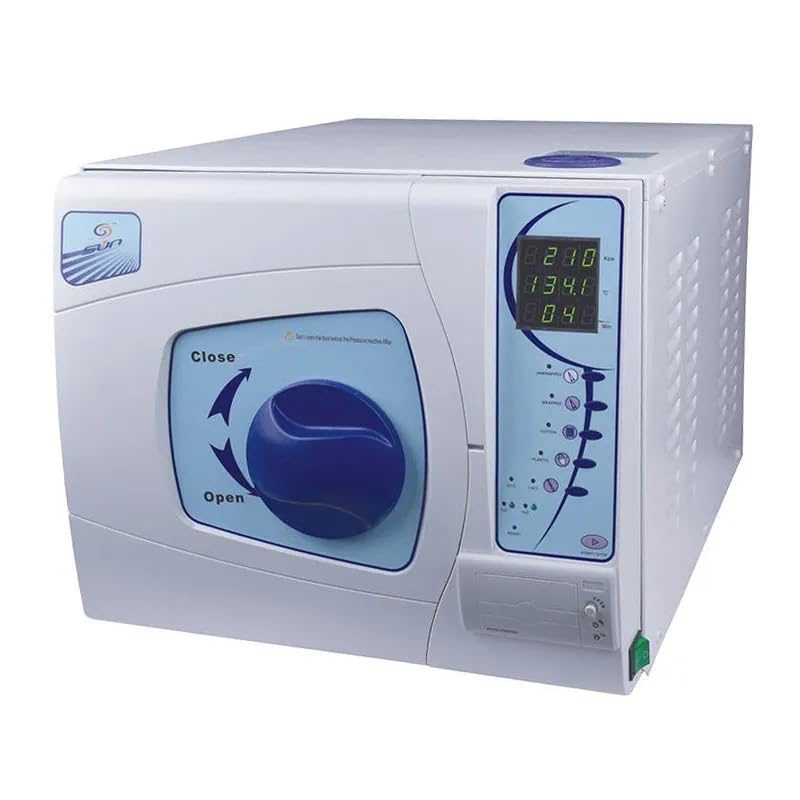 Steam Sterilizer 18L Autoclave Stainless Steel Sterilization Equipment with LCD Screen Class B