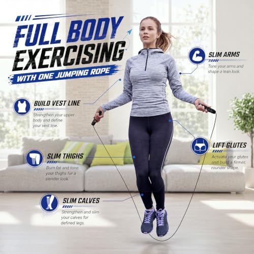 Image of Junkin Jump Ropes bulk for Fitness with Ball Bearings