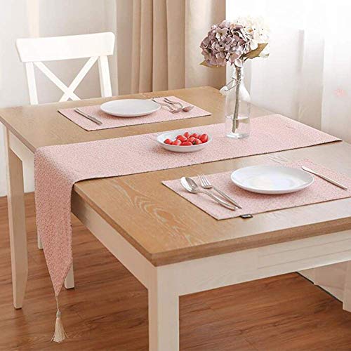 Chemin de table pour table de café et meuble TV style naturel