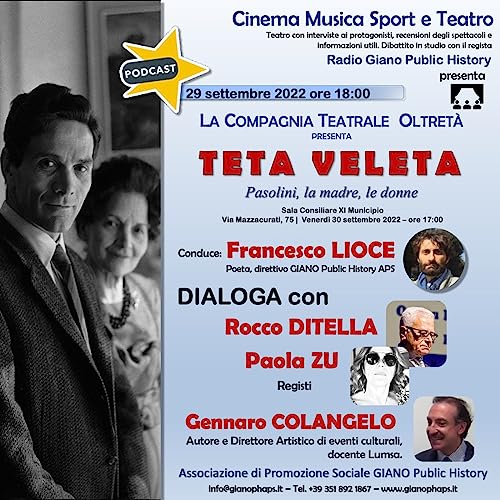 TETA VELETA Pasolini, la madre, le donne | Compagnia teatrale Oltretà