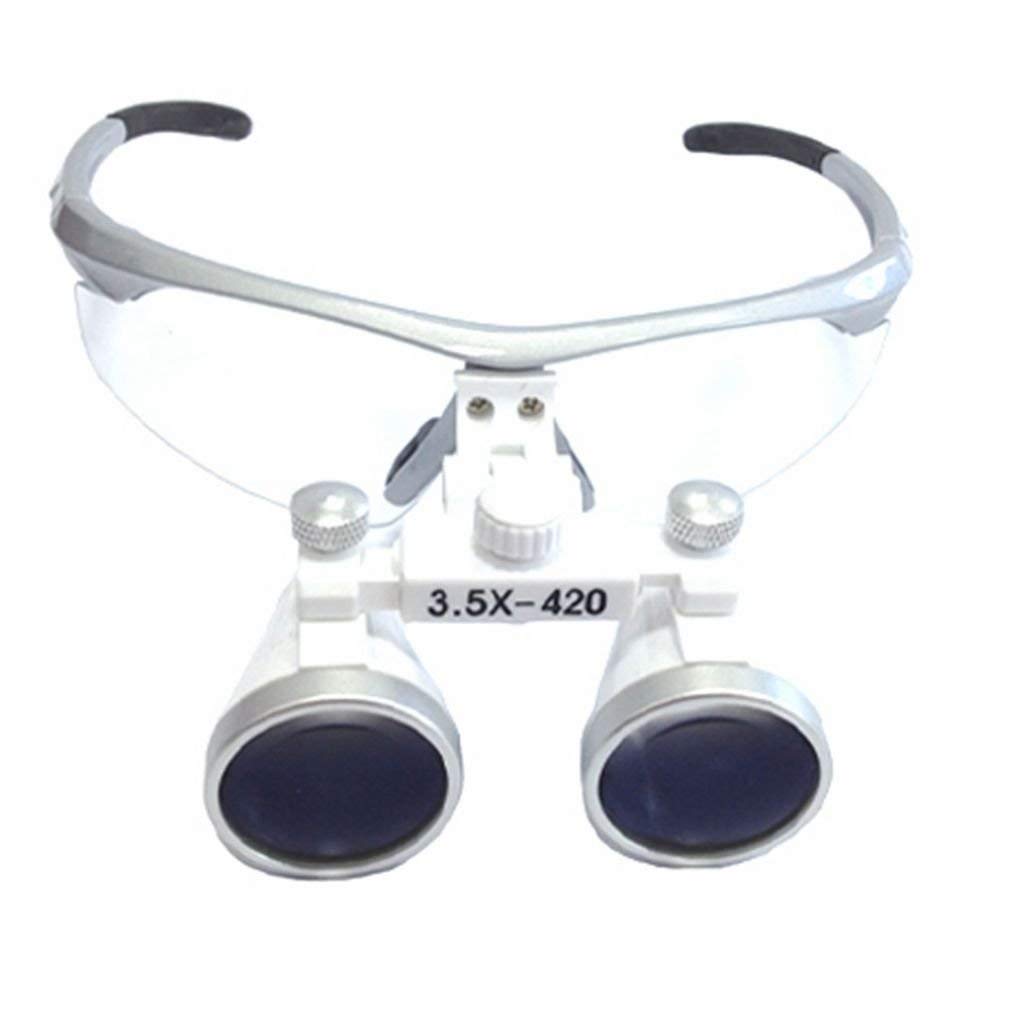 Athenadental Gafas Lupas Binoculares Médico Quirúrgico Dental 3.5×420MM