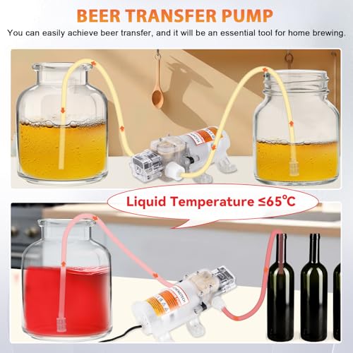 Pompe de transfert électrique pour vider les cuves de fermentation sans sédiments - 3