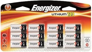 EL123-12 Energizer 123 Battery 12pk