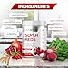 LIVEGOOD™ Organic Super Greens & Super Reds Bundle with Wheat, Barley, Matcha Green Tea, Aloe, Beet Root, Pomegranite, Vegan, Gluten-Free