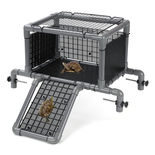 SKARUS Extra Large Turtle Basking Platform for 40-90 Gallon Tanks(10.6