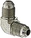 Eaton Aeroquip 2039-5-5S 90 Degree Union Elbow, JIC 37 Degree End Types, Carbon Steel, 5/16 JIC(m) End Size, 5/16" Tube OD