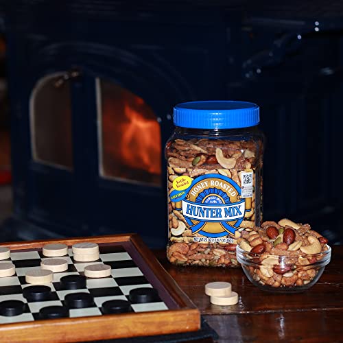 Image of Southern Style Nuts Honey Roasted Hunter Bulk Trail Mix,23 oz,Honey Roasted Sesame Sticks & Peanuts,Sunflower Kernels,Almonds,Cashews & Pepitas,Mixed Nuts,Snacks for Adults-& Kids,(Pack of 2)