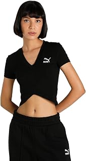 PUMA Classics Cropped Slim Tee Tee Kadın