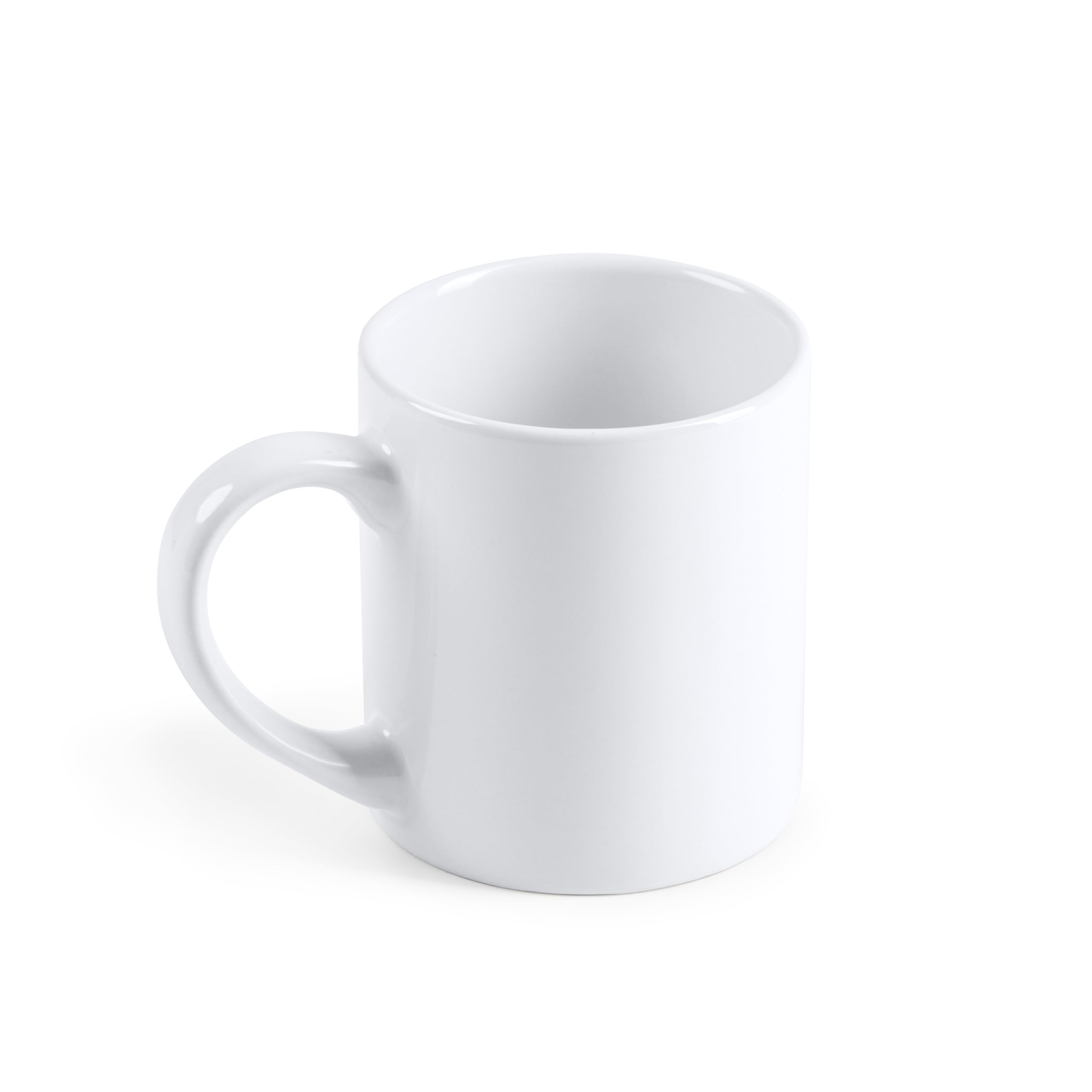 Genérico Tazas de Cerámica Blancas 250 ml, Recubiertas de Polímero para Sublimación, Juego de 24, con Cajas