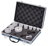 scie trépan|accessoire electricien|D-47282|Coffret scie|scie electricien|scie trépan makita