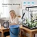 AKKEE Aquarium Vacuum Gravel Cleaner Handle Control, 8 in 1 Multifunctional 36W Electric Fish Tank Cleaner Vacuum for Automatic Water Change, Wash Sand, Water Circulation and Timed Off