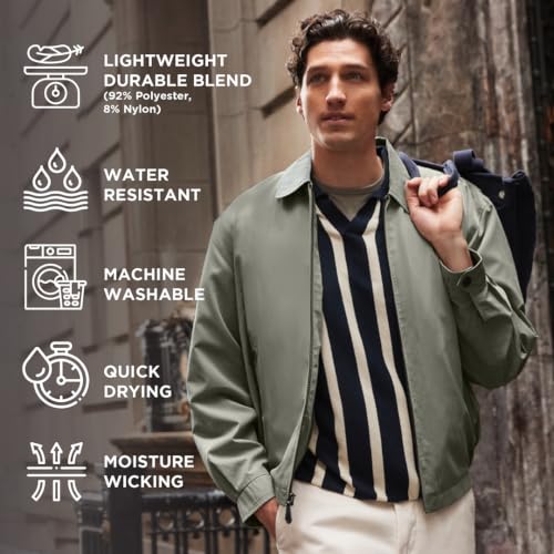 Image of London Fog Men's Auburn Zip-Front Golf Jacket