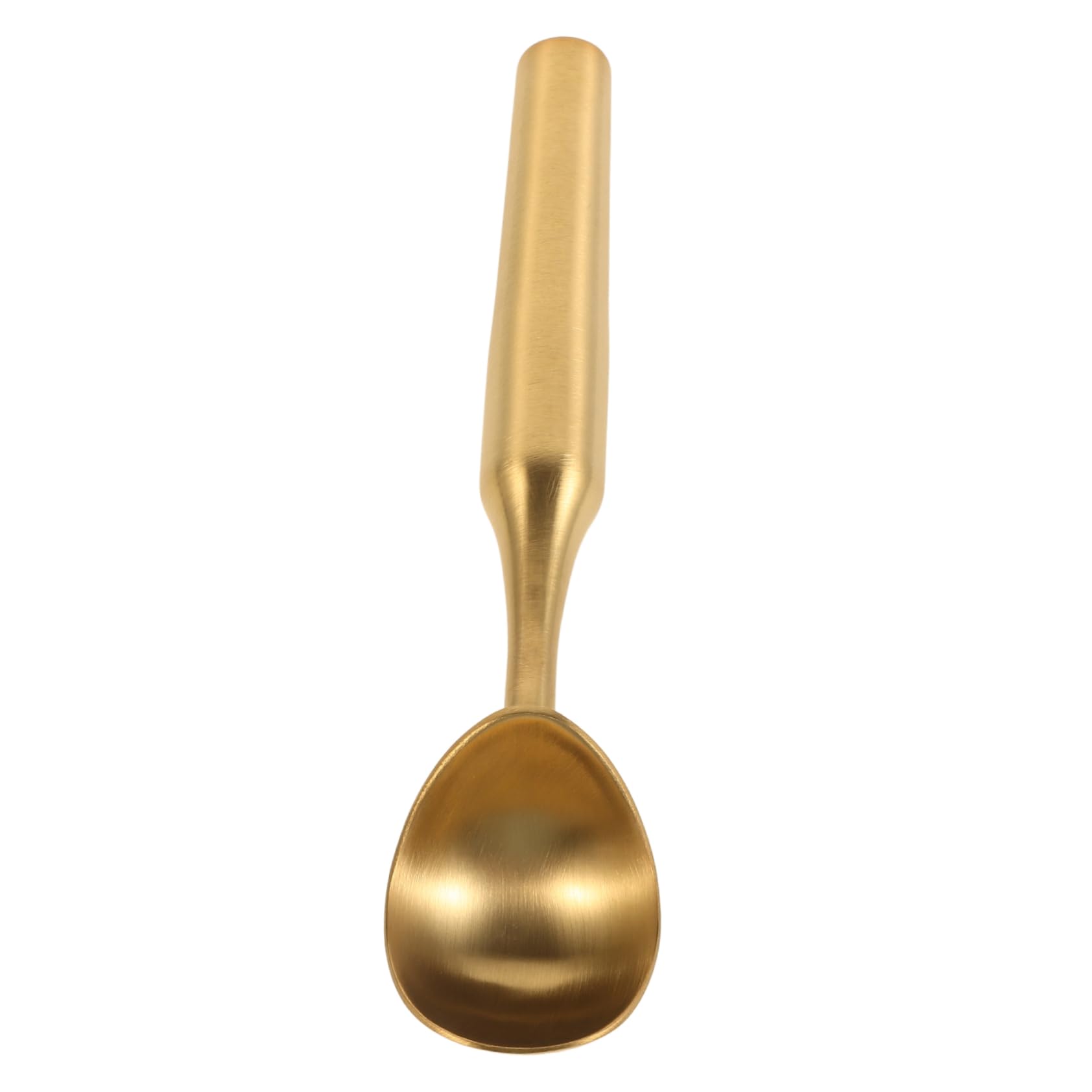 Ciieeo 5 Stück Goldener Eisportionierer aus mit Langem Griff Antihaftbeschichtet Spülmaschinenfest Vielseitig für Eis Keksteig Früchtespieße und Dessertdekoration Kleine