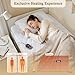 Beautyrest 3M Scotchgard Heated Mattress Pad - Electric Bed Warmer with 5 Heat Settings, 10 Hr Auto Shut Off Timer, All Around Elastic Deep Pocket, UL Certified, Machine Washable, White Twin