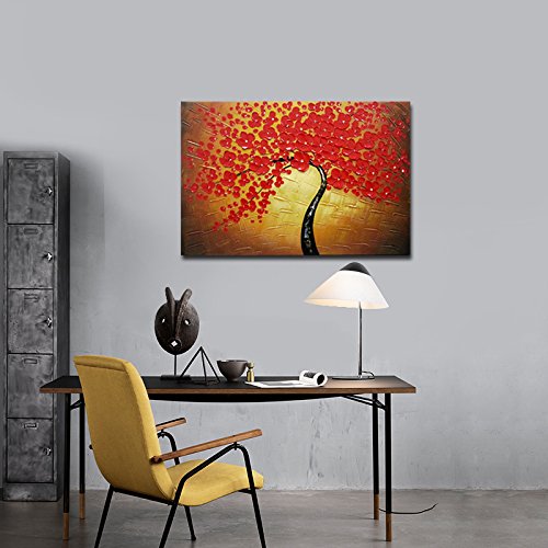 リビング装飾画の抽象的な手描きの油絵の玄関の廊下に65