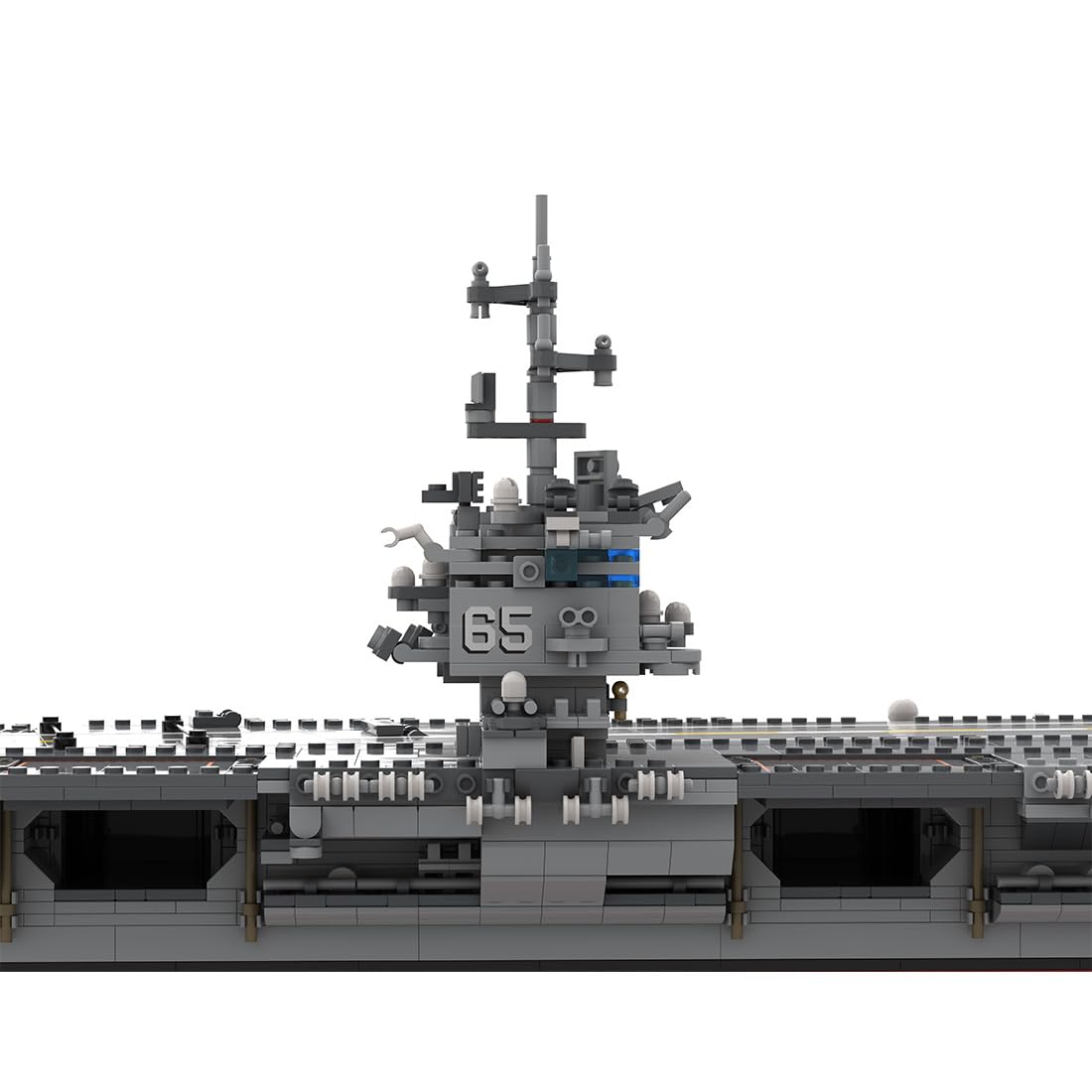 Mocsage 1/350 UCS USS Enterprise CVN-65 Atomgetriebener Flugzeugträger Militärisches Modellbausatz-Set (4941 Teile)