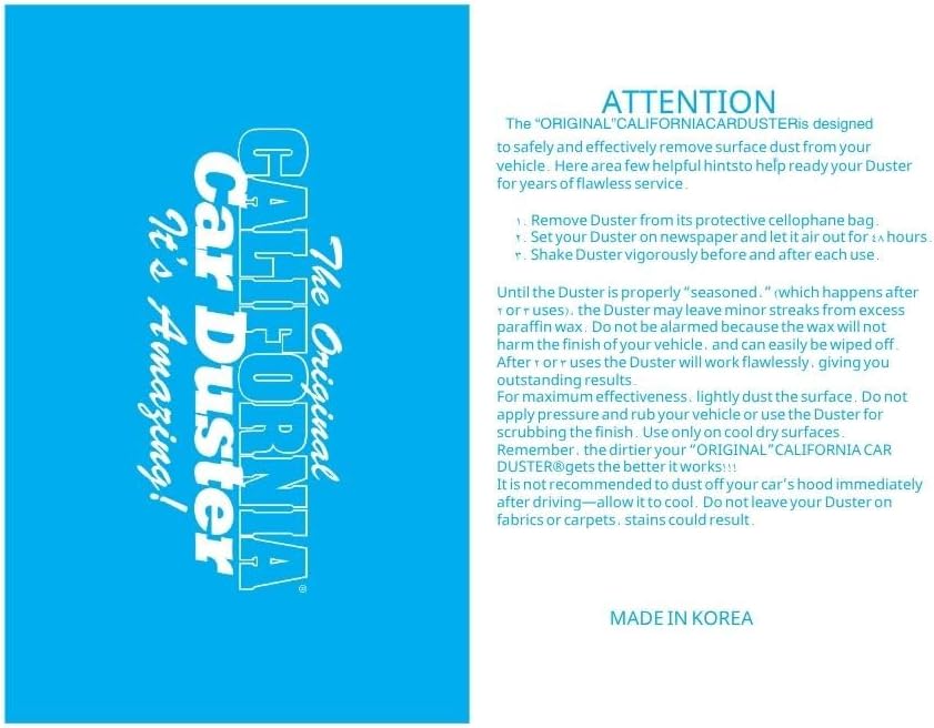 California Car Duster Heritage Edition Wood Handle and Cotton Mop 86242, Red - Image 11