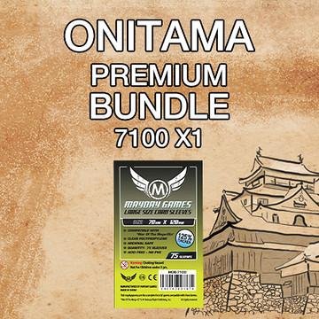 Mayday Games Onitama Game Accessory- Premium Card Sleeve Bundle