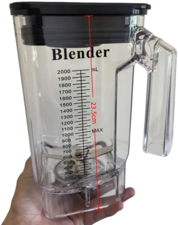 Blender Accessories，Compatible For Blendtec, Blender Cup Replacement Cup/jar 2000ML Blender Container Replace Blender Machine Parts
