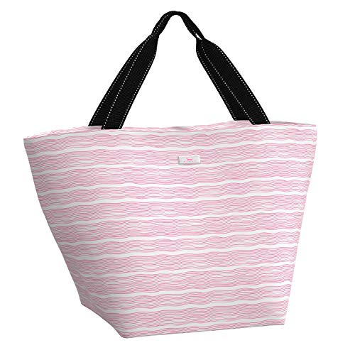 SCOUT Weekender Travel Bag, Lightweight Water-Resistant Travel Tote Bag or Beach Bag for Women in Wavy Love Pattern (Multiple Patterns Available)