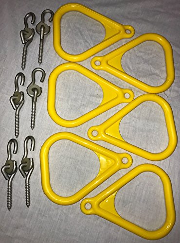 swingsetaccessories.com Trapeze Ring Kit (Galvanized)