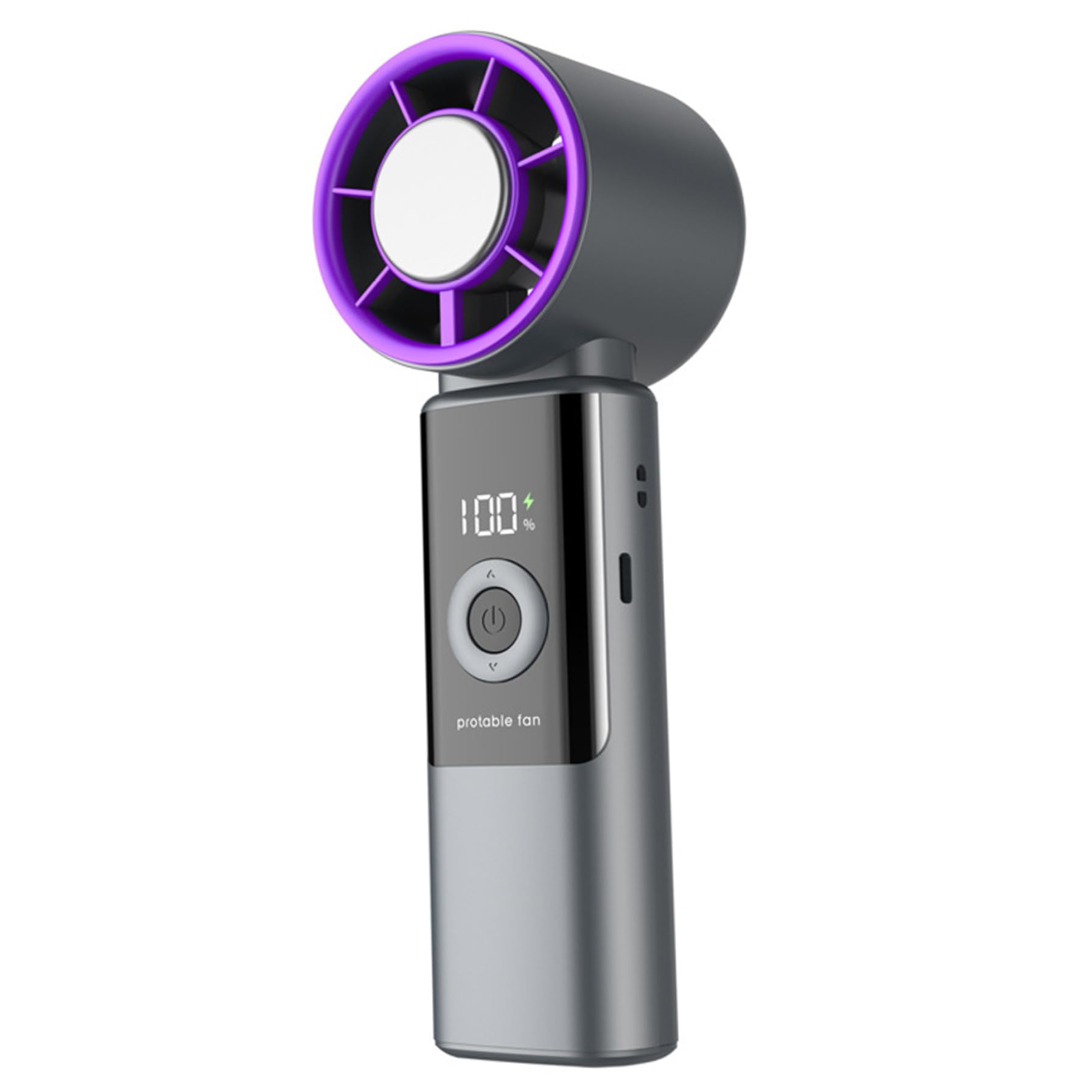 Ventilateur de cou portable et mini ventilateur bureau pour le voyage