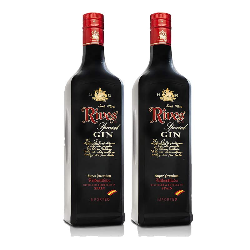 Gin Rives Especial 70 cl - Spanien - Rives Pitman (2 Flaschen)