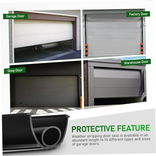 Joint d'étanchéité porte de garage EPDM scellant robuste - 8