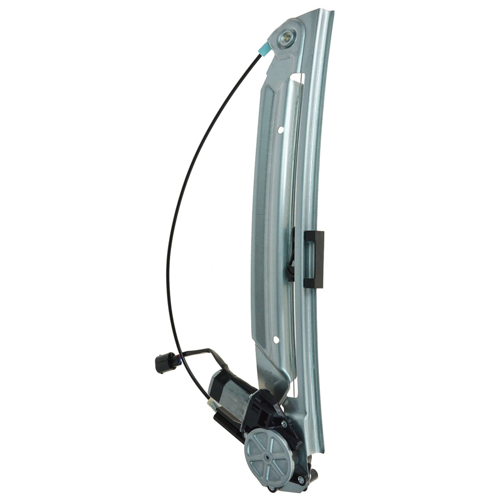 TRQ Rear Left Power Window Motor and Regulator Assembly | For 99 BMW 528i From 3/ 01/ 99 Production Date 99 540i From 3/ 01/ 00 528i 00-03 540i 00-03 M5 01-03 525i 01-03 530i