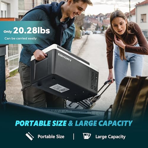 EUHOMY 19QT Electric Cooler for Car