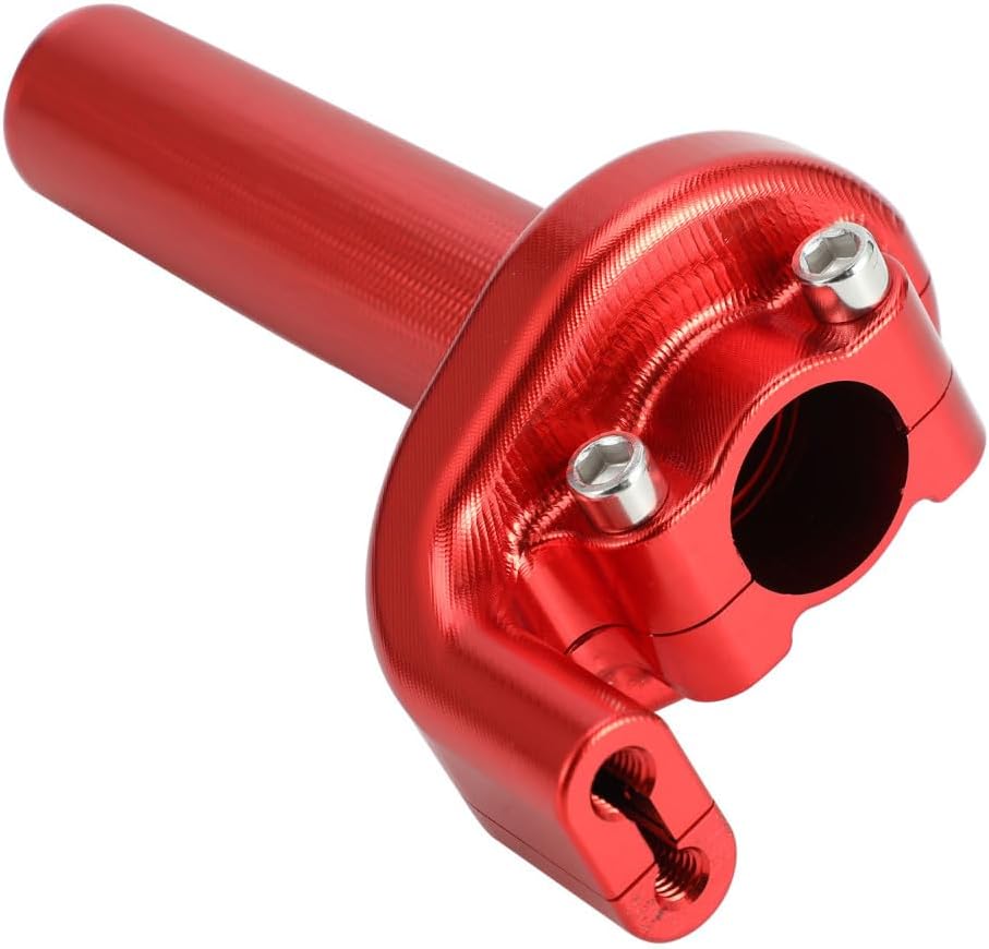 CHANGCHENG Motorcycle FCR Throttle Twist Grip Quick Throttle Tube CNC for YZ250 YZ450 CRF150 CRF250 CRF450 KX250 KLX450 TRX450 RMZ250 Dirt Bike Black