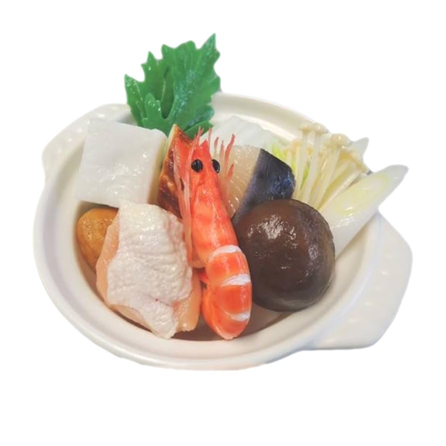 食品サンプル　寄せ鍋 Amazon.co.jp: 日本職人が作る 食品サンプル 鍋 寄せ鍋 IP-510