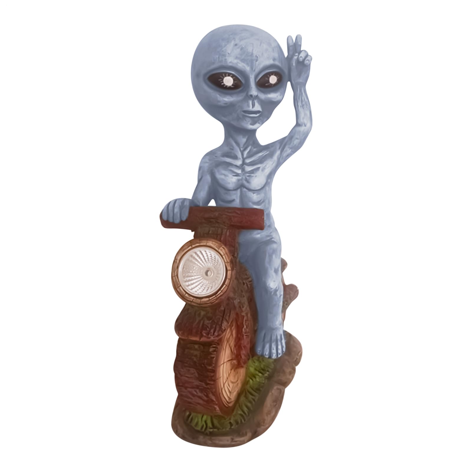 Statue Science-Fiction Extérieure pour une pelouse à l'ambiance mystique