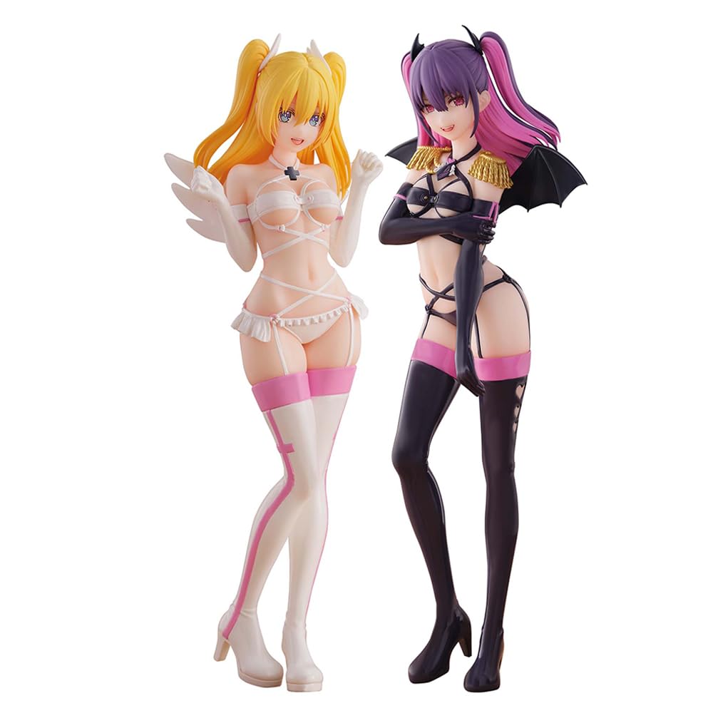 Amano Ririsa-Figur, Anime-Mikari-Tachibana-Statue, 22 cm, Cartoon-Charakter-Modell, Badeanzug, Actionfigur, Sammlerstück, Geschenke für Fans, 2 Stück
