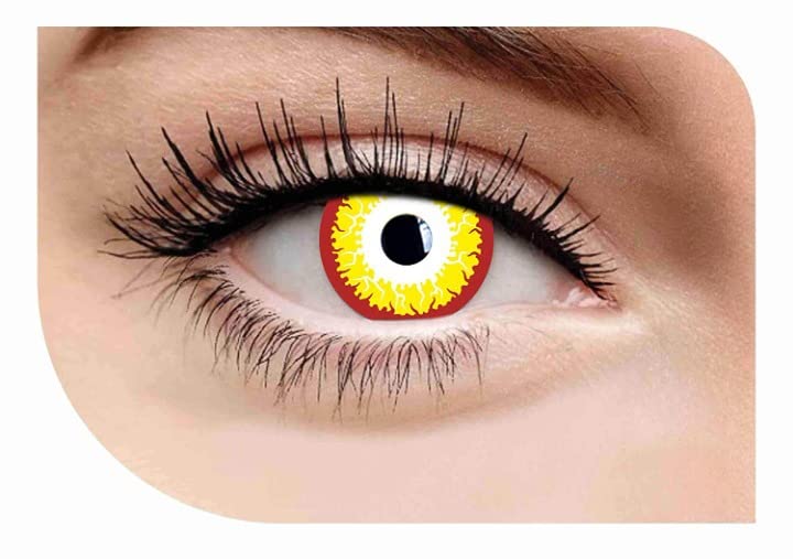 Optify Yearly Crazy Color Contact Lens (Zero Power,Gold Vamnpire,Pack of 1) (B0BK4S41Y9) Amazon Price History, Amazon Price Tracker