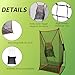 Mini Tang Football Kicking Cage - 6x3 FT Throwing Net Training Target for Punting Kicking Practice, Quarterback Passing Accuracy for Youth Adults with Carry Bag