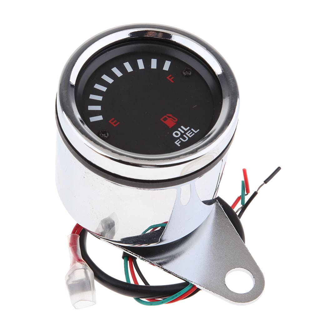 燃料計 防錆燃料レベルゲージ高感度ledデジタル52mm Durbale12v4 6 8シリンダーガソリン車用の比類のない精度 買い取り