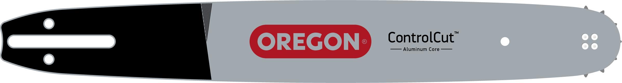Oregon 158PXLBK041 Barra de guía de Motosierra Profesional Controlcut de 15 Pulgadas con Soporte de Motor K041